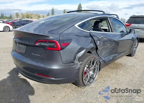 2019 Tesla Model 3 Long Range/Performance from USA, damaged, VIN 5YJ3E1EB4KF434635